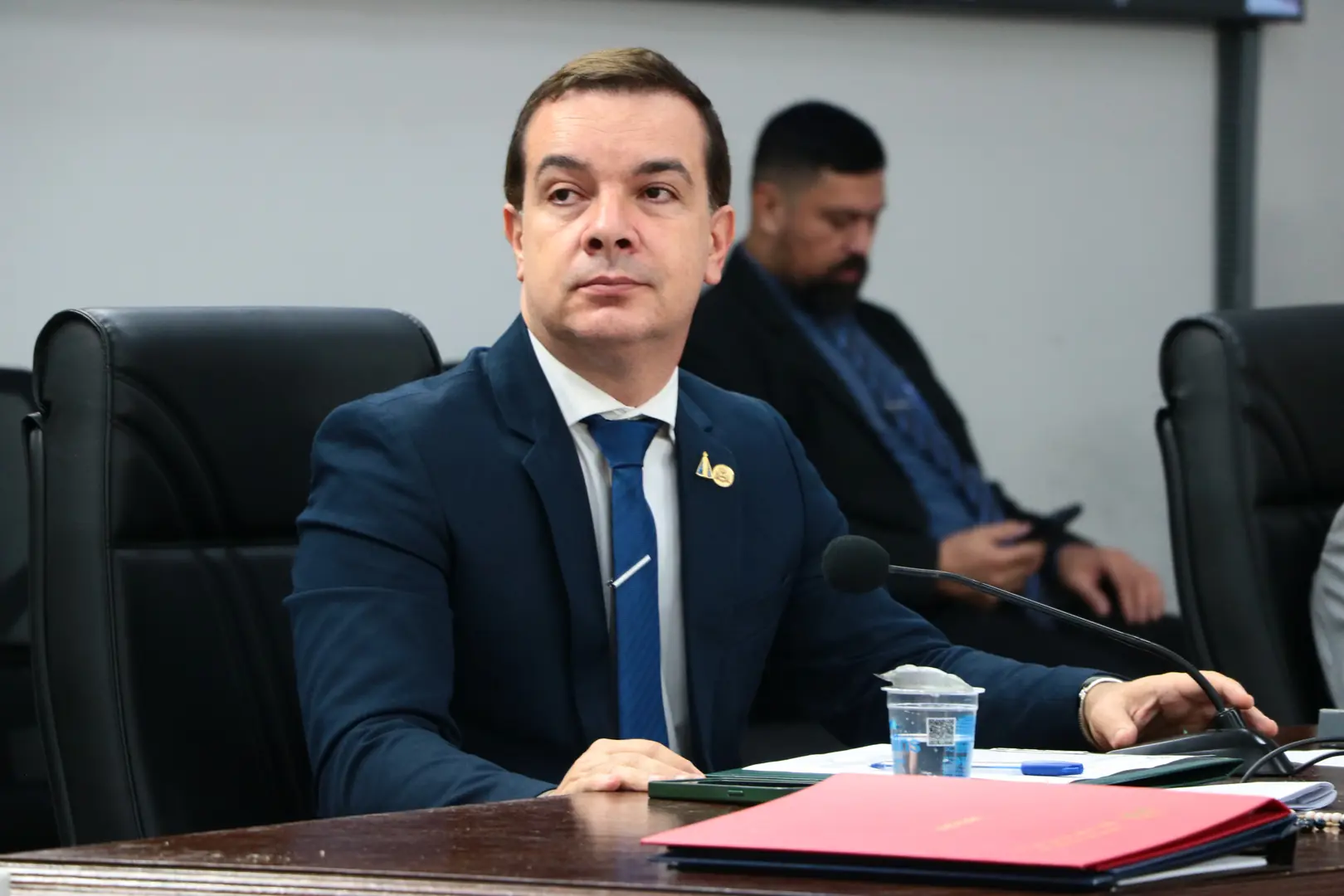 Presidente da Câmara anunciou a exoneração (Divulgação)