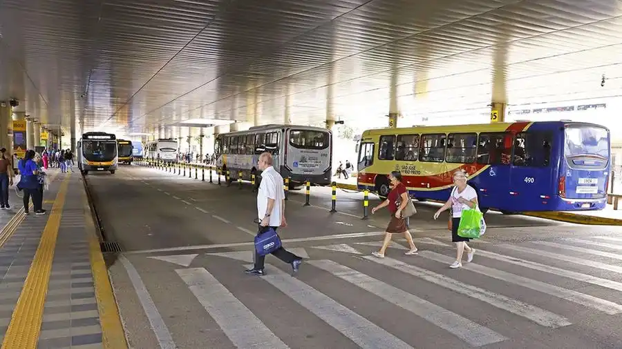 Segundo a Prefeitura, transporte público teve 11.475 passageiros (Divulgação/Prefeitura/Marcos Morelli)