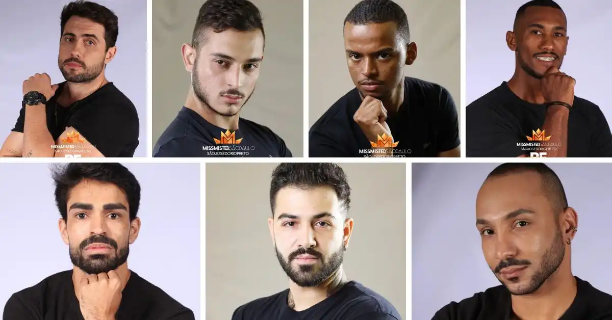 Candidatos a Mister Rio Preto (Divulgação)