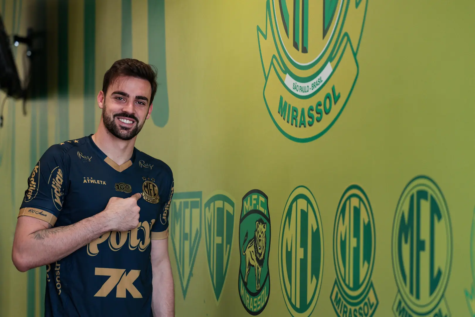 Bruno Bertinato, novo goleiro do Mirassol, anunciado nesta quarta-feira, 20 (Divulgação/Agência Mirassol)