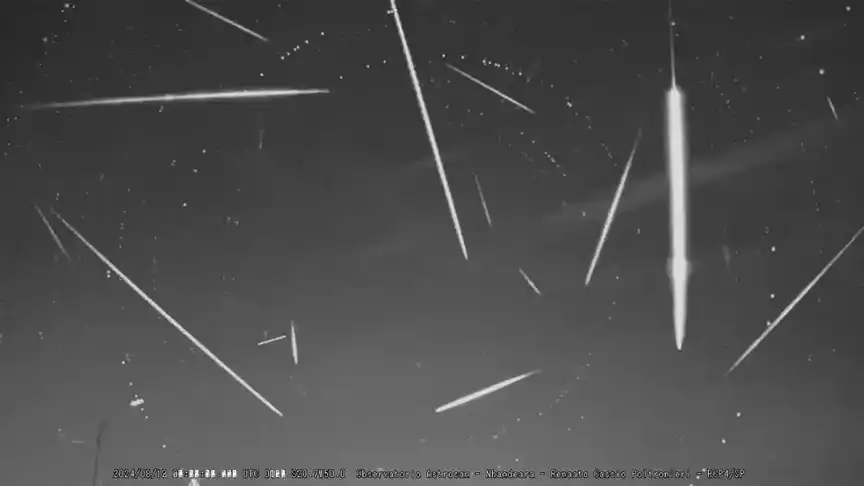Melhor momento para acompanhar é na madrugada desta 5ª feira (Divulgação/Observatório de Nhandeara)
