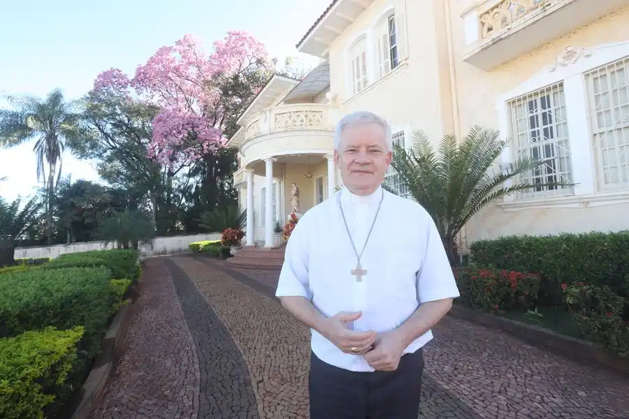 Dom Antonio Emidio Vilar está à frente da Igreja Católica de Rio Preto desde 2022 (Guilherme Baffi 17/6/2025)
