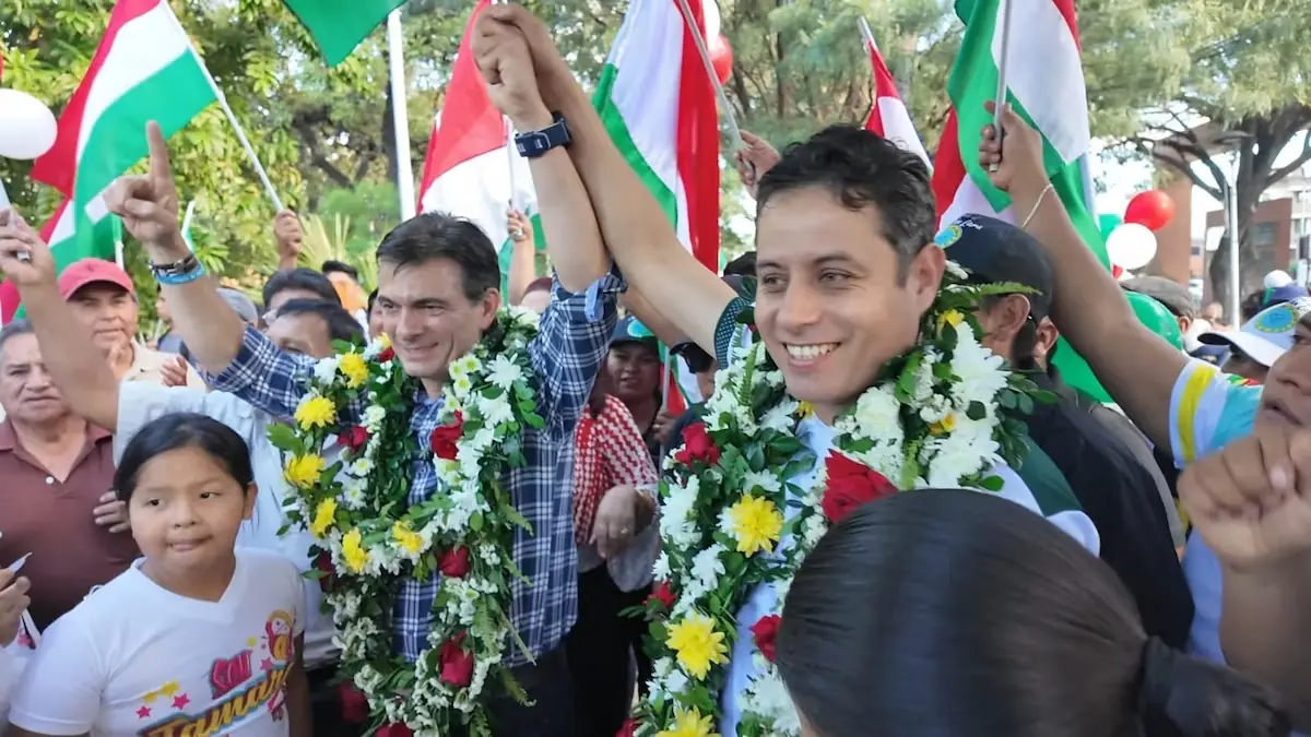 Quem é ‘capitão Lara’, TikToker e vice de Rodrigo Paz
