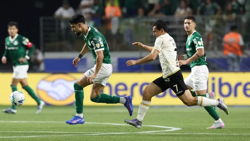 Palmeiras e Universitario, pelas oitavas de final da Libertadores 2025 (Cesar Greco / SE Palmeiras)