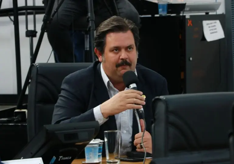 Anderson Branco (Novo), autor da proposta (Divulgação/Câmara de Rio Preto)