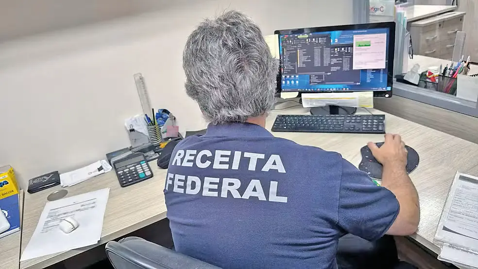 Receita Federal apreendeu máquinas em importadores de combustíveis (Divulgação/Receita Federal)