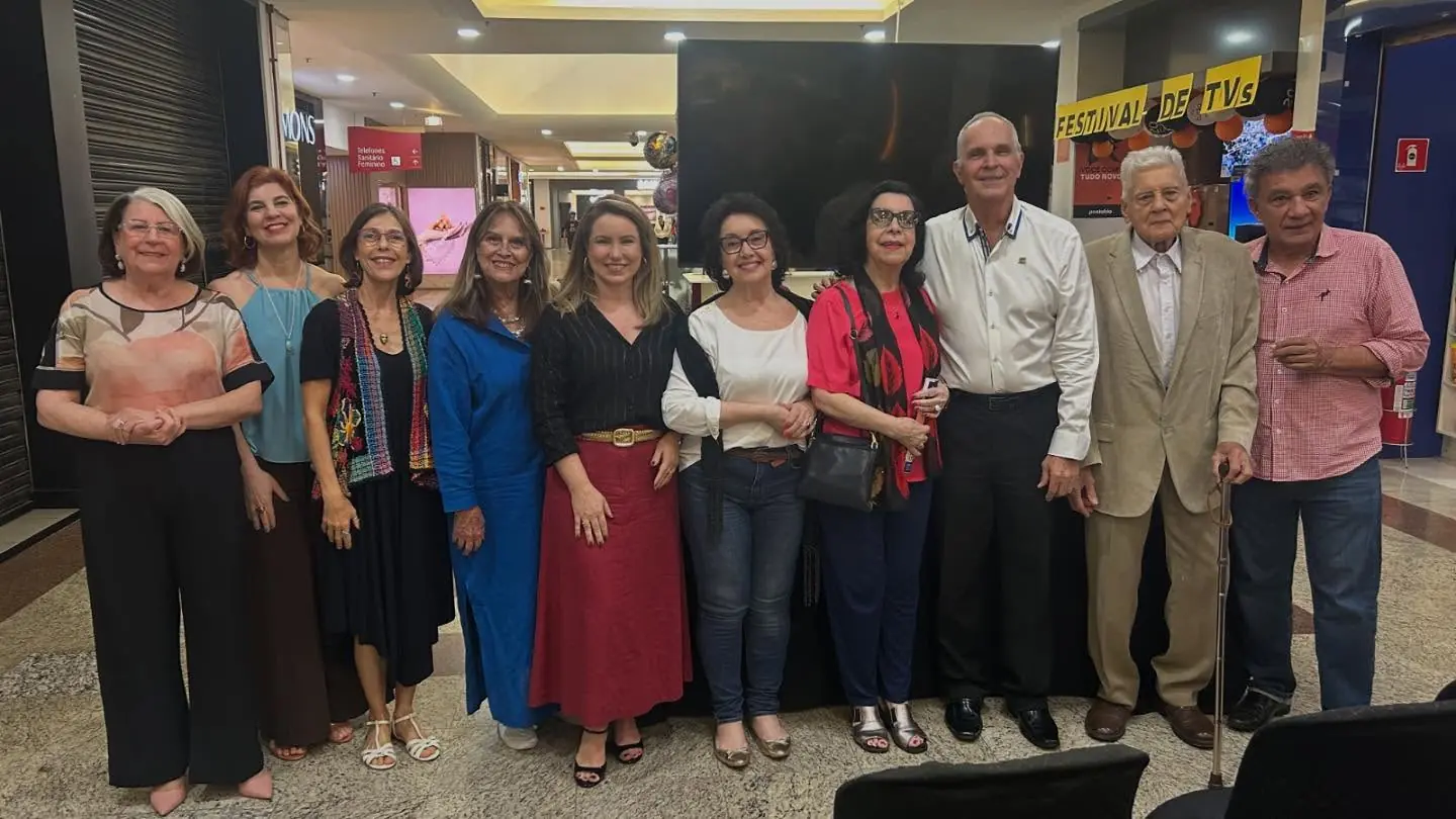 Parte dos acadêmicos da Arlec em palestra (Divulgação)