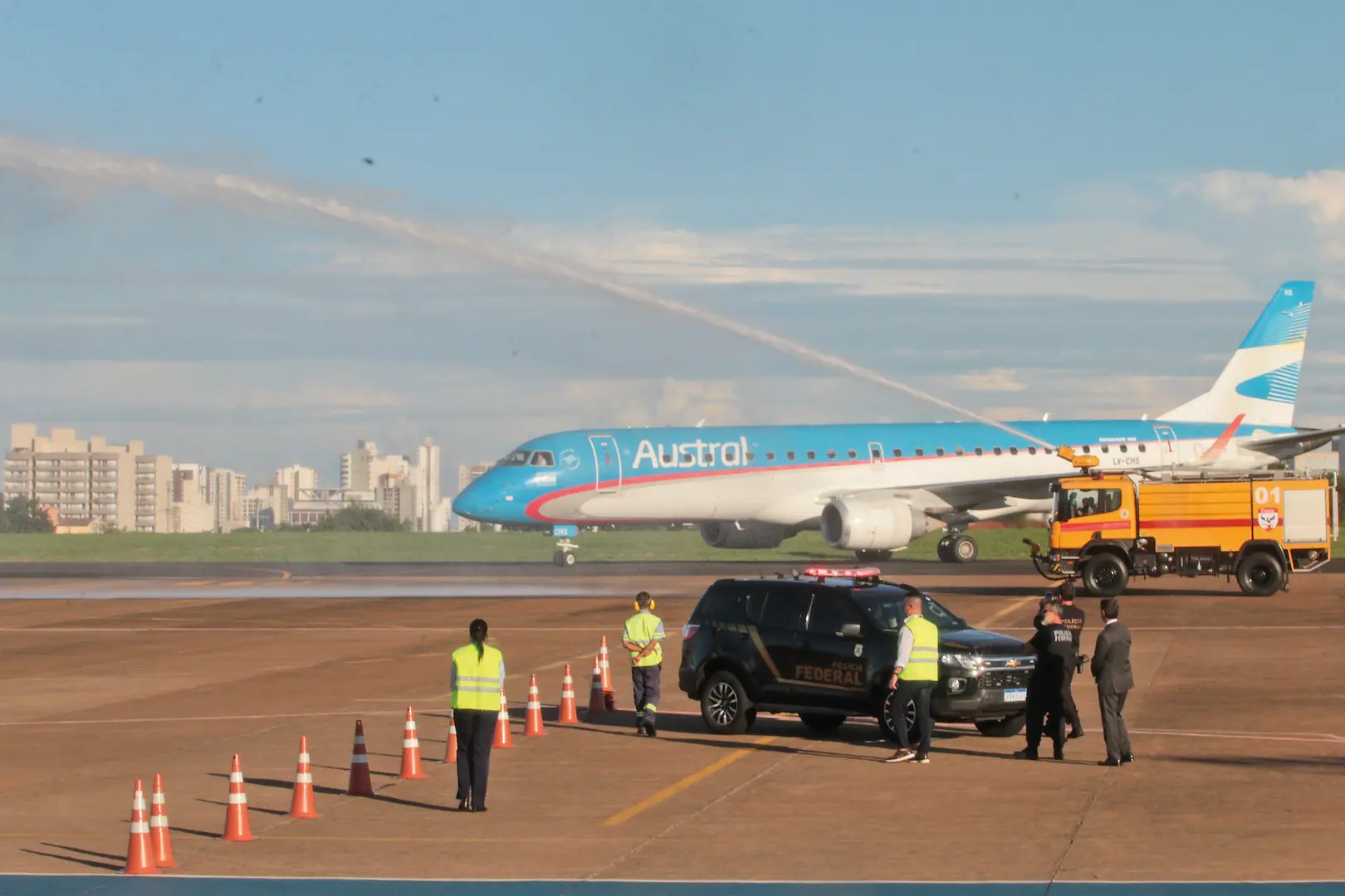 Primeiro voo internacional em Rio Preto ocorreu em abril (Edvaldo Santos 6/4/2026)