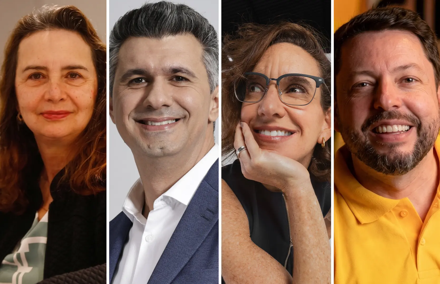 Lúcia Helena Galvão, Ricardo Basaglia, Dafna Blaschkauer e Gerson de Souza são os palestrantes confirmados para o Cegente Summit (Divulgação)