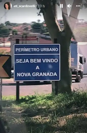 Equipe do Globoplay vem a cemitério de Nova Granada para gravar documentário (Reprodução/Instagram)