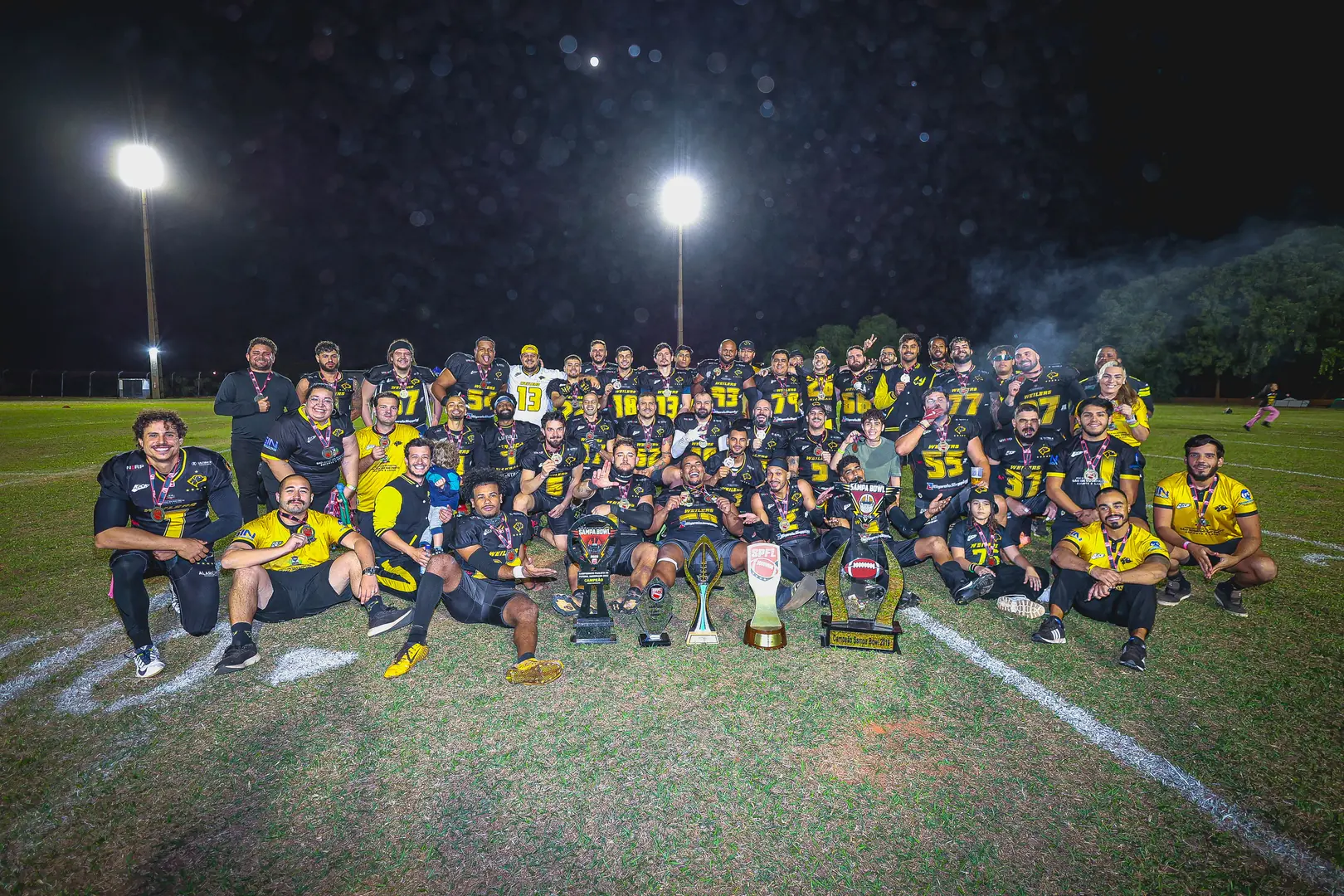 Rio Preto Weilers é hexacampeão paulista de futebol americano