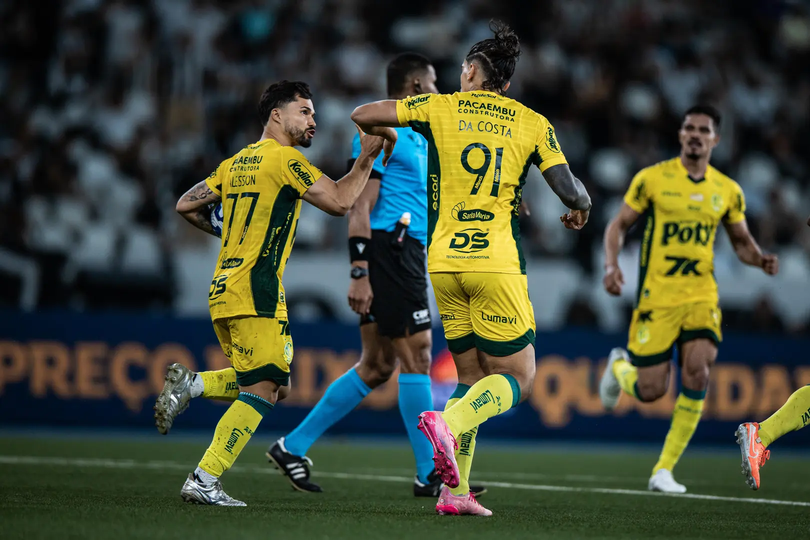 Mirassol empatou com o Botafogo no Engenhão por 3 a 3 (Pedro Zacchi/Mirassol FC)