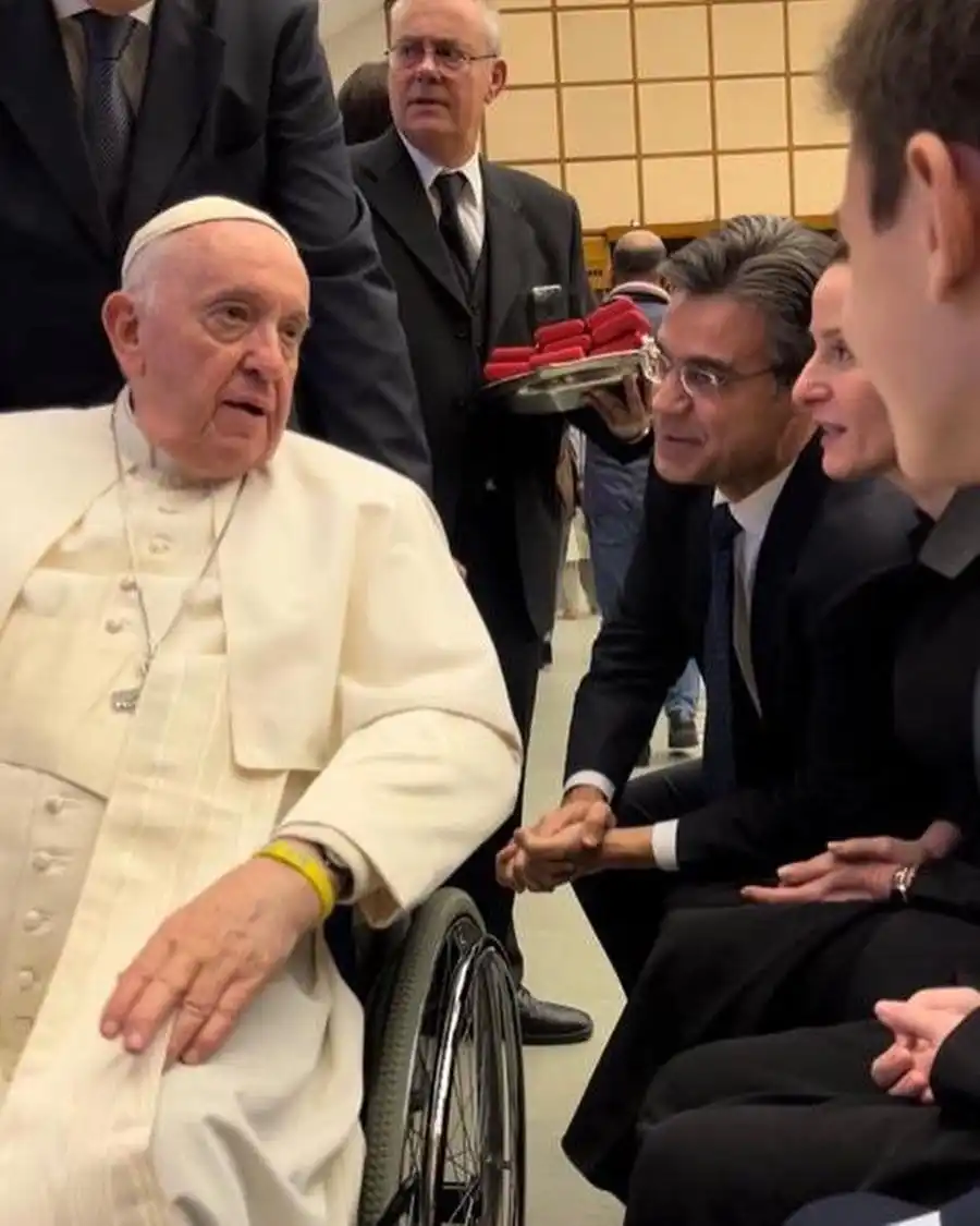 Papa Francisco e Rodrigo Garcia (Divulgação 7/12/2022)