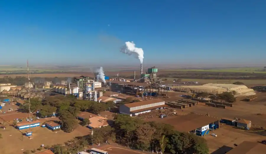 Unidade Cruz Alta da Tereos, em Olimpia (Divulgação/Grupo Tereos)