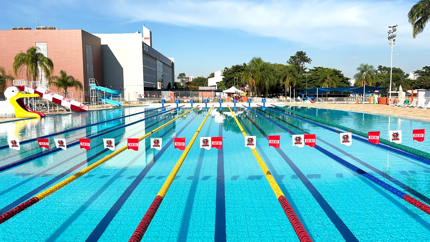 Rio Preto recebe alguns dos maiores nadadores do Sesi-SP durante o Carnaval