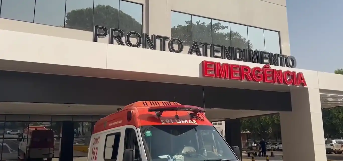 O jovem foi encaminhado à Unidade de Pronto Atendimento (UPA) de Jales e, posteriormente transferido para o Hospital de Base em Rio Preto (Reprodução/Instagram HB)