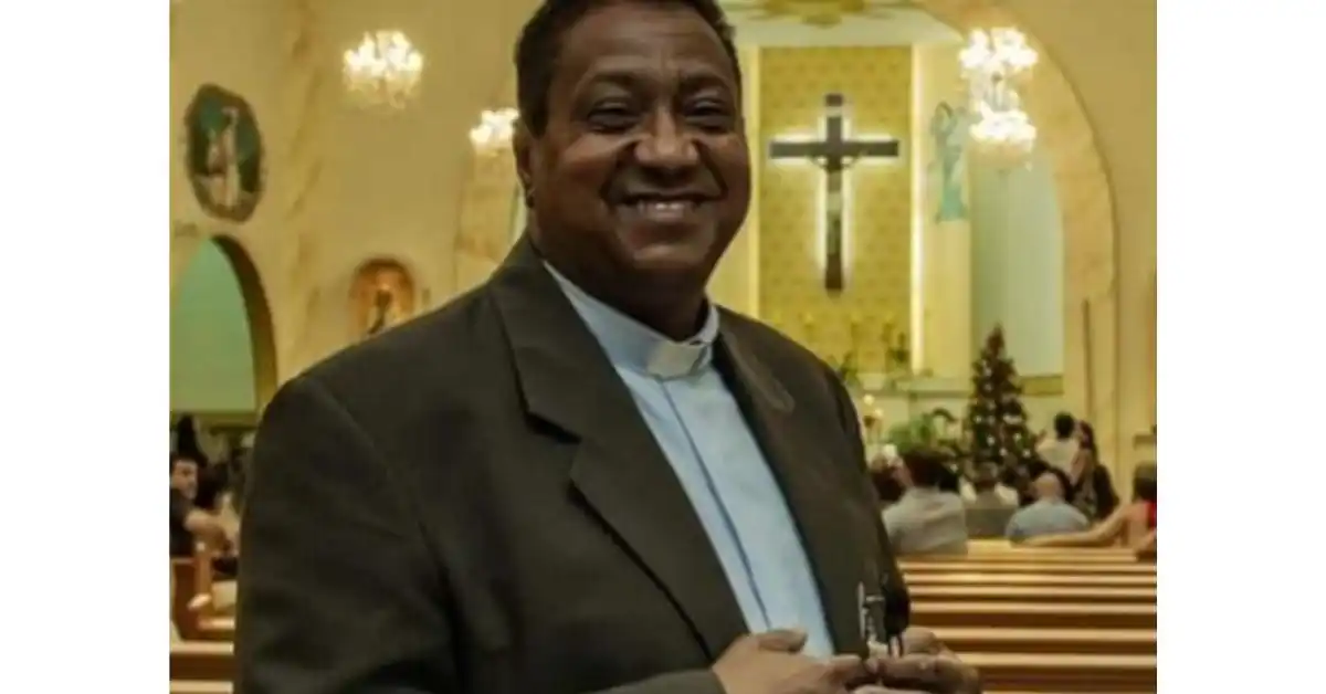 Padre Osvaldo Donizeti da Silva, o padre Barrinha, que continua na Diocese de Catanduva (Reprodução/Redes Sociais)