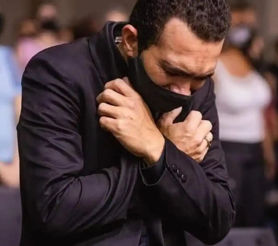 Thiago Laudino que, junto com a mulher, Beatriz Laudino, teve prisão preventiva decretada pelo STF: filhos com a avó (Rede Social)