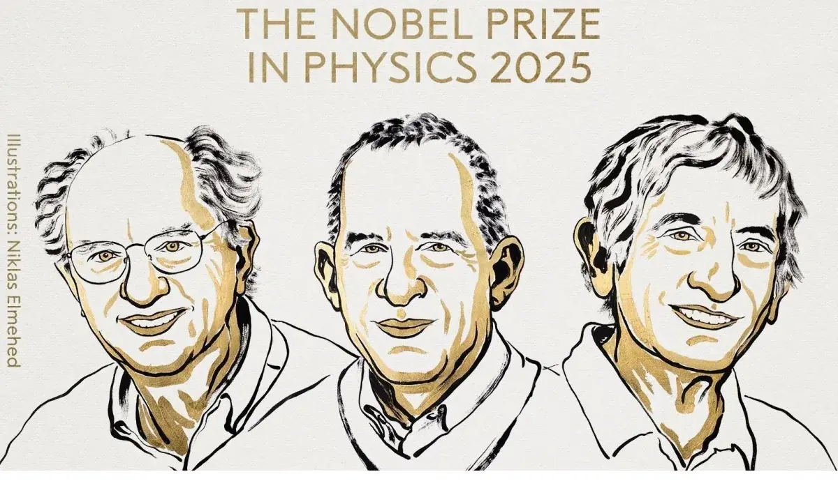 Pesquisadores que venceram o Nobel de Física (Reprodução)