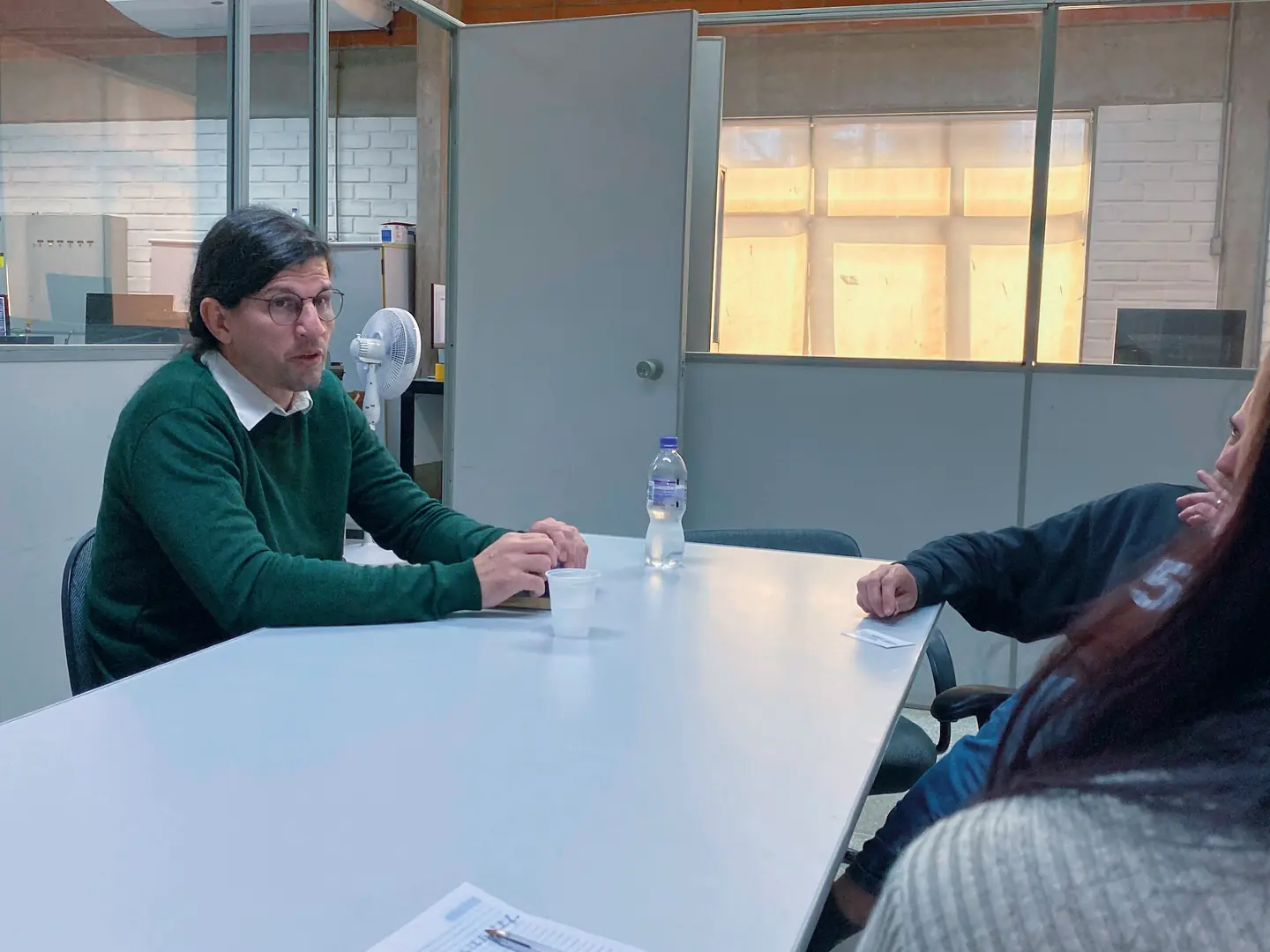 Danilo Giroldo, diretor do campus e assessor especial da reitoria, cita definição sobre a doação de área (Diego Bressant 13/8/2025)