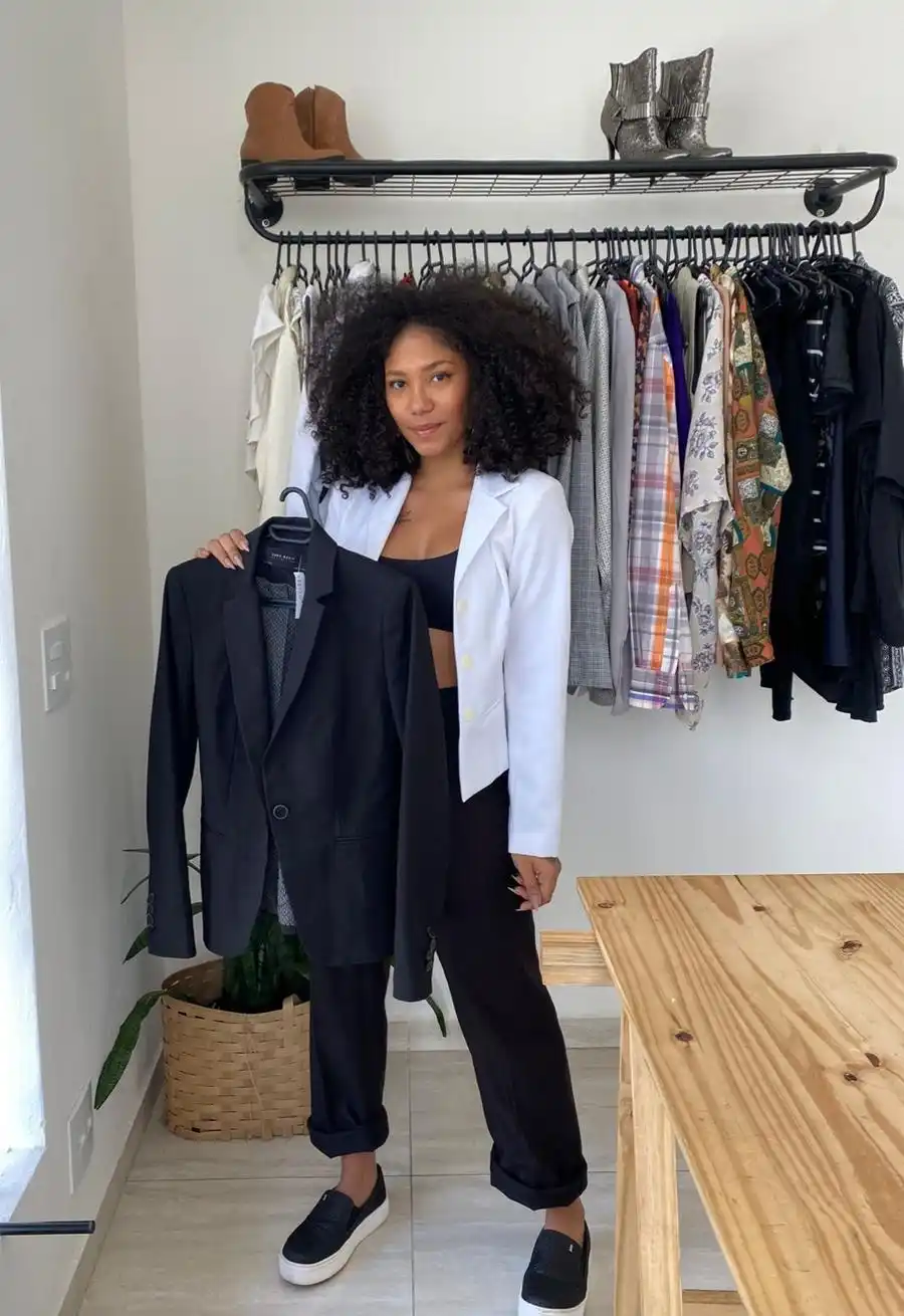 Naielle Granzotto: inúmeros benefícios ao comprar em brechó (Arquivo Pessoal)