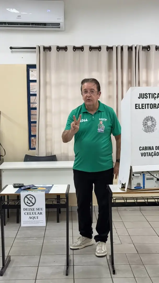 Deputado Motta vota em Rio Preto e busca reeleição neste domingo