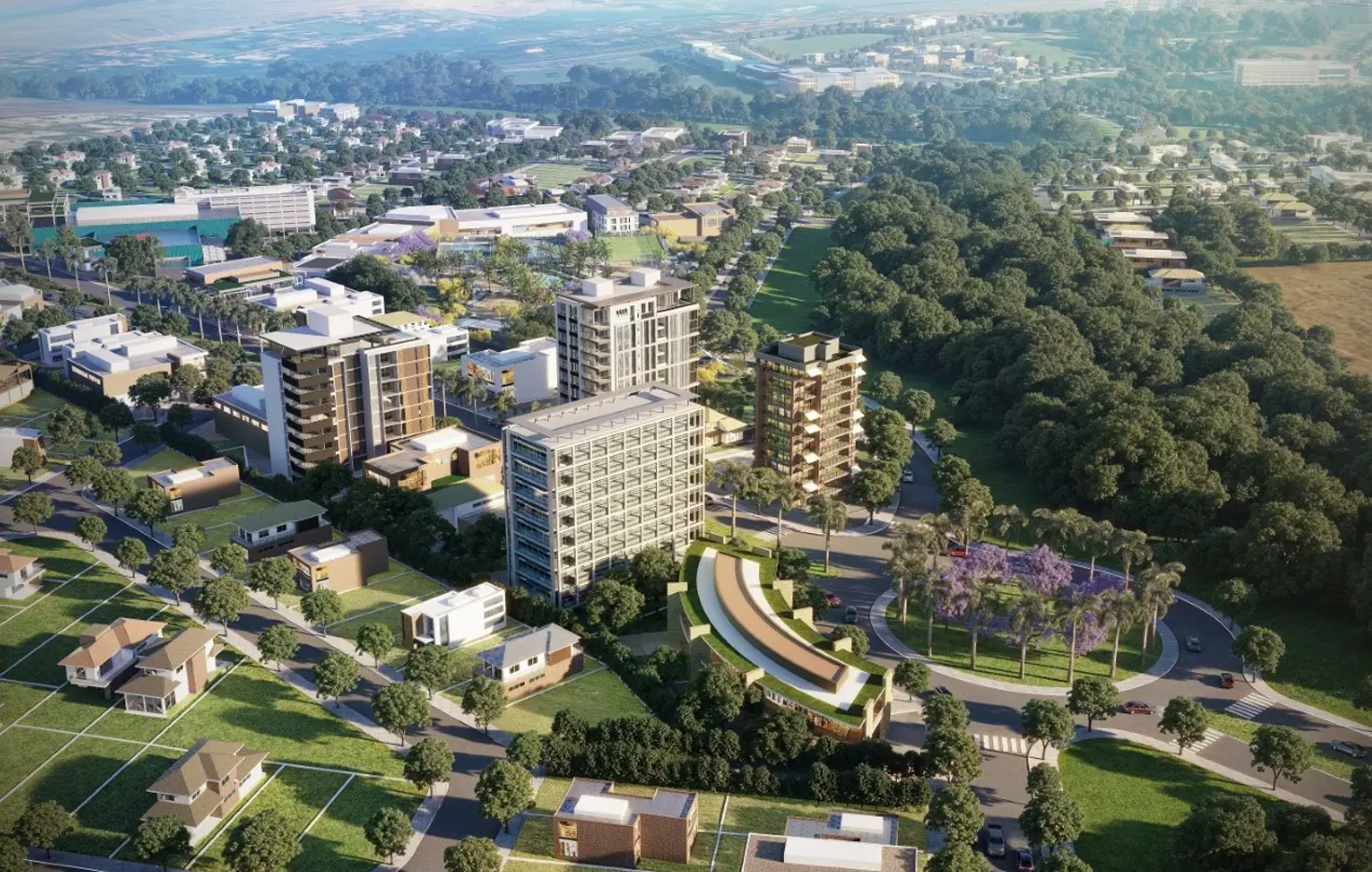 Projeção do residencial Ecivitas, na região Leste de Rio Preto (Divulgação/Emais)