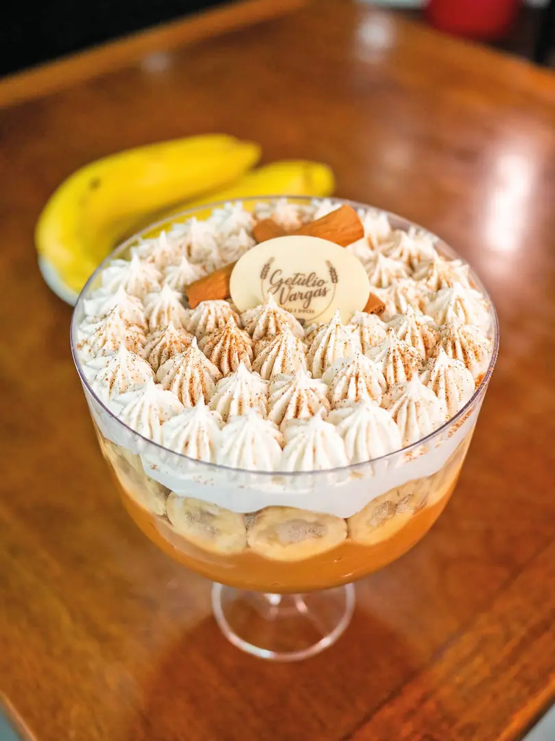 Banoffee da Padaria Getúlio Vargas (Divulgação)