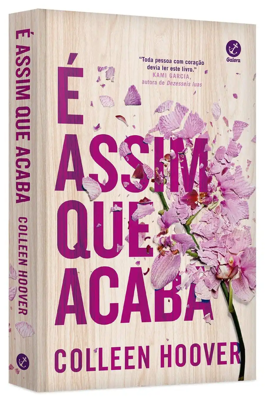 “É assim que acaba”, de Colleen Hoover, foi o mais vendido (Divulgação)