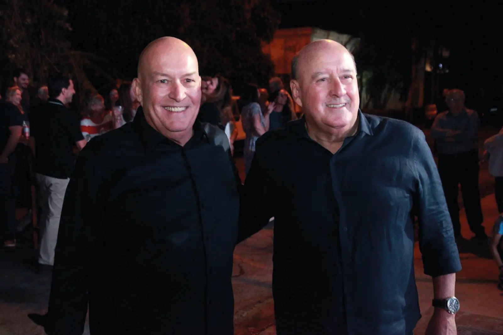 Os irmãos Welington e Wagner Zacharias, na inauguração da Casa de Acolhimento Thales Carvalho Zacharias (Arnaldo Mussi)