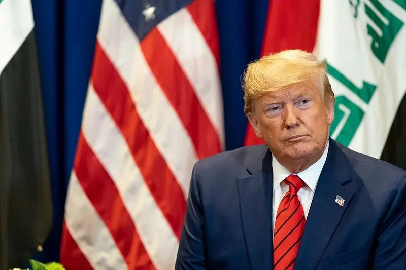 Donald Trump, presidente dos Estados Unidos: ultimato para o Hamas (Reprodução)