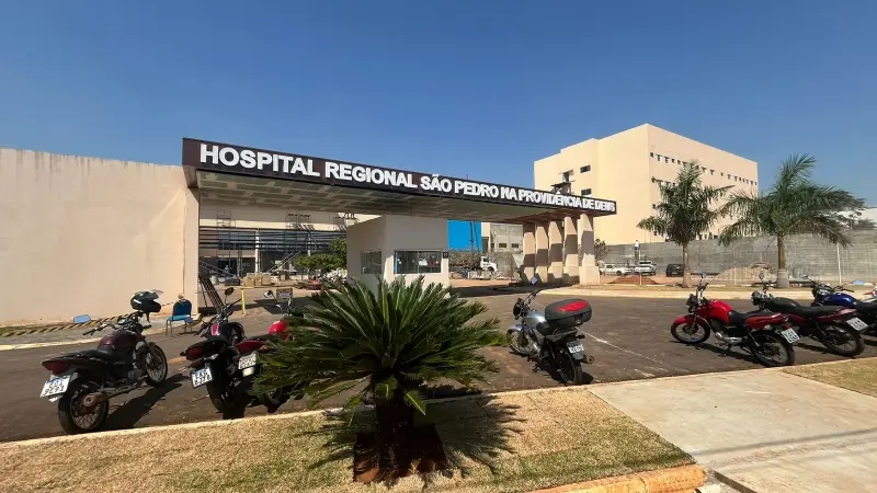 Fachada do Hospital de Mirassol: obras a todo vapor (Divulgação/Prefeitura de Mirassol)