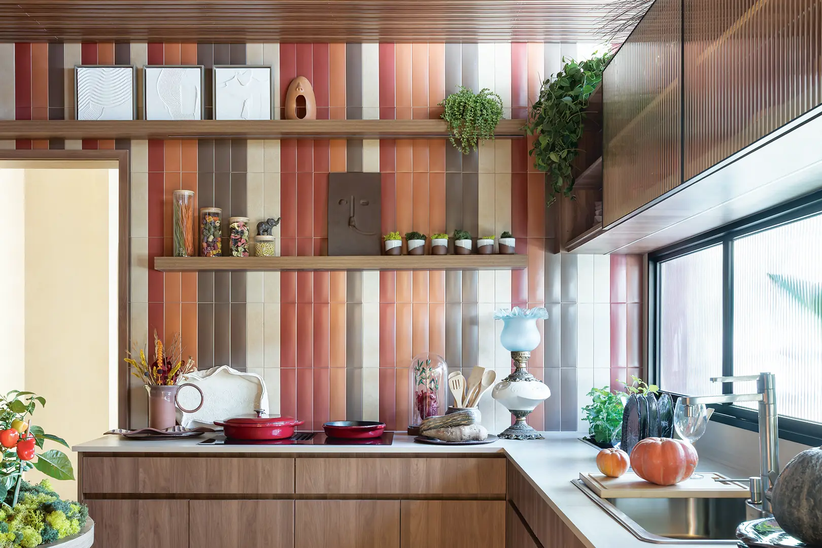 Terracota nos porcelanatos: versatilidade e natureza para sua casa