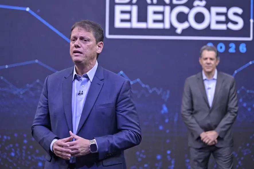 Tarcísio lidera em 1º e 2º turnos contra Haddad, mostra Quaest