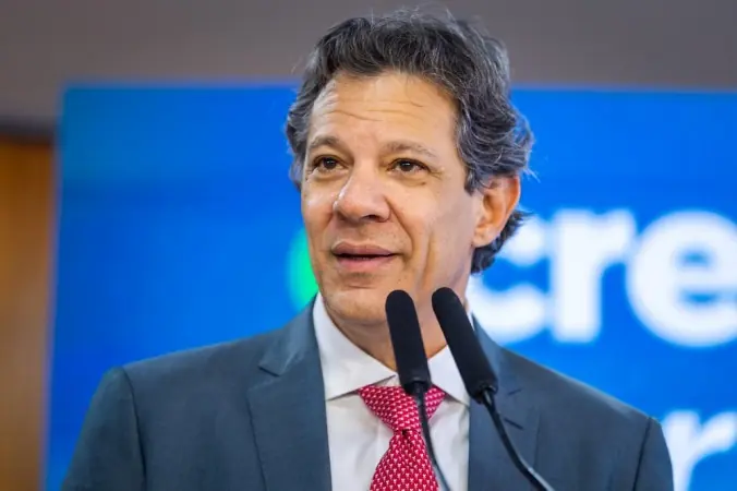 Fernando Haddad: "A Fazenda anseia por esse encontro há semanas" (Diogo Zacarias/Ministério da Fazenda)