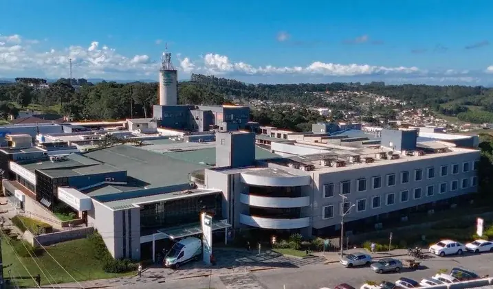 Hospital Angelina Caron, em Campina Grande do Sul, onde o caso foi registrado (Hospital Angelina Caron/Divulgação)