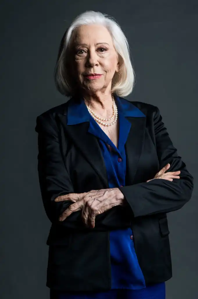 Fernanda Montenegro foi eleita imortal aos 92 anos, com 32 votos (Divulgação / Globo)