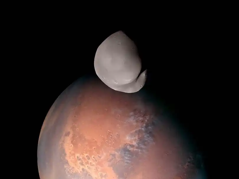 Planeta Marte (Reprodução/Instagram UAE Space Agency)