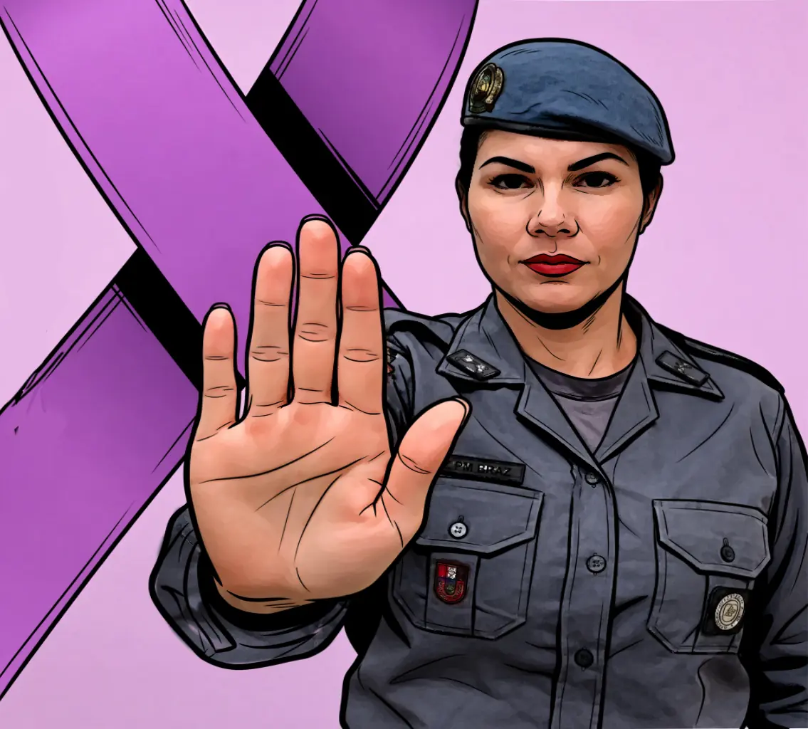 O trabalho da Polícia Militar no combate aos crimes contra as mulheres (Lézio Jr.)