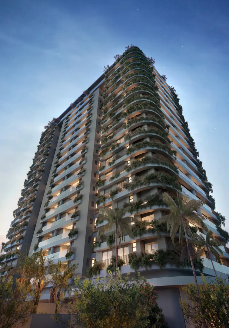 Imagem 3D do Horizon Residences (Divulgação)