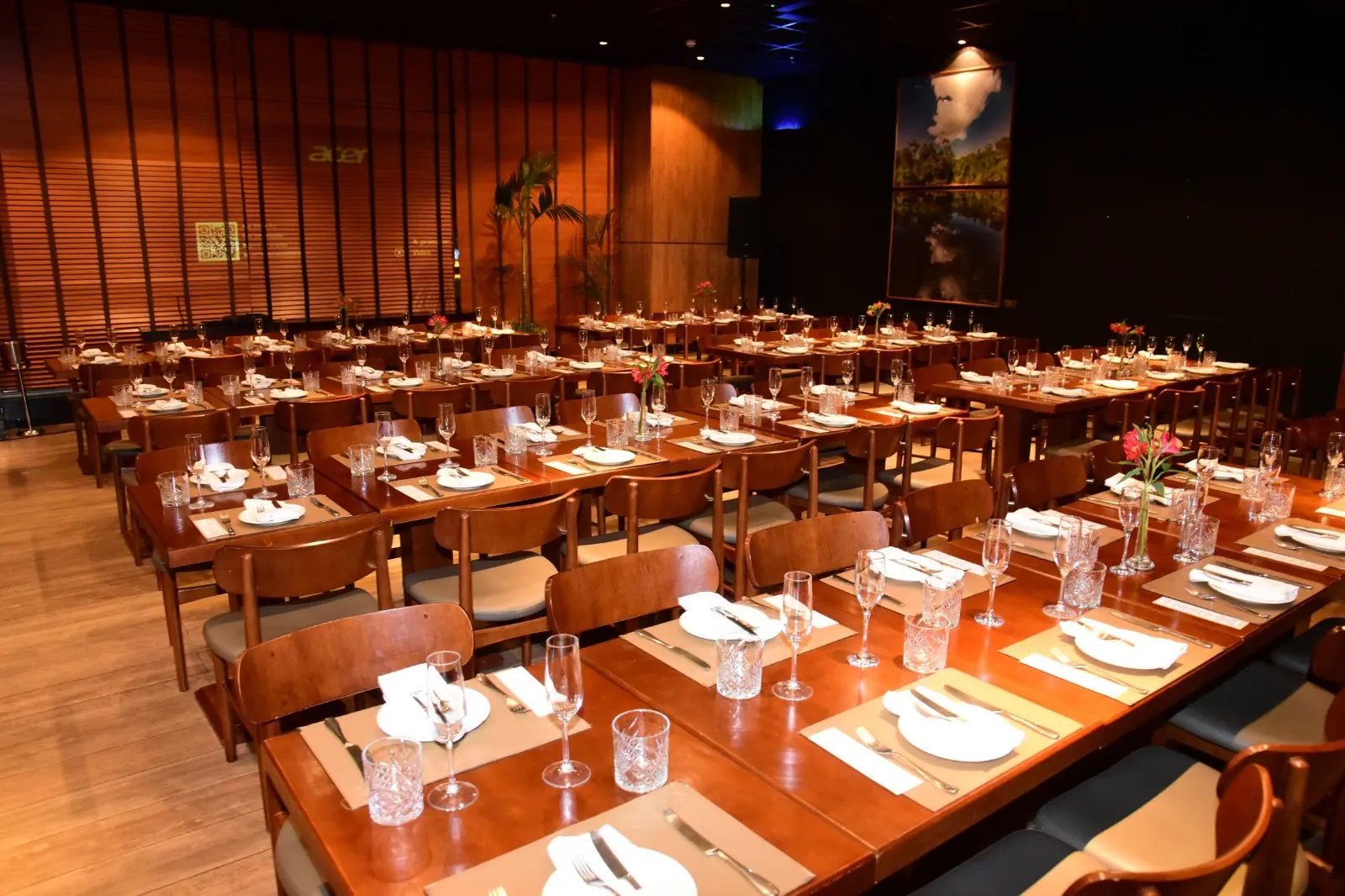 Estrutura para eventos do Coco Bambu em Rio Preto (Divulgação/Coco Bambu)