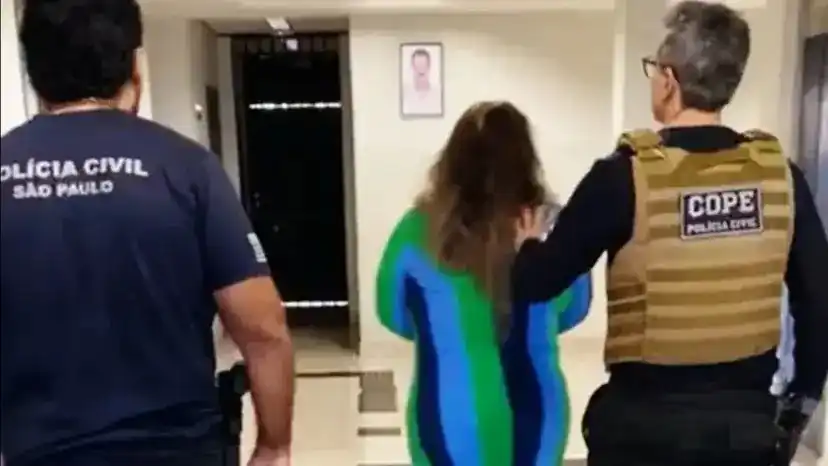 A empresária foi presa no dia 16 de julho, em Rio Preto (Divulgação/Polícia Civil)
