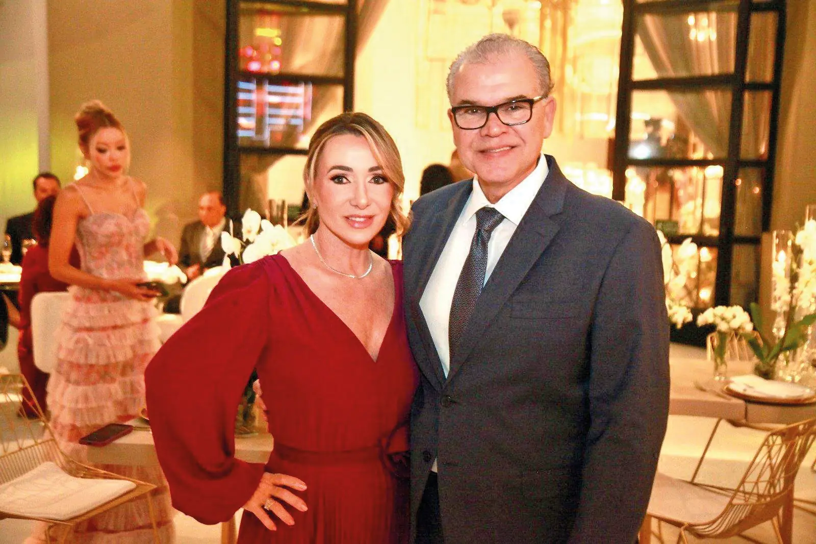 Paulo e Helide Colombo, em festa no Villa Conte (Arnaldo Mussi)