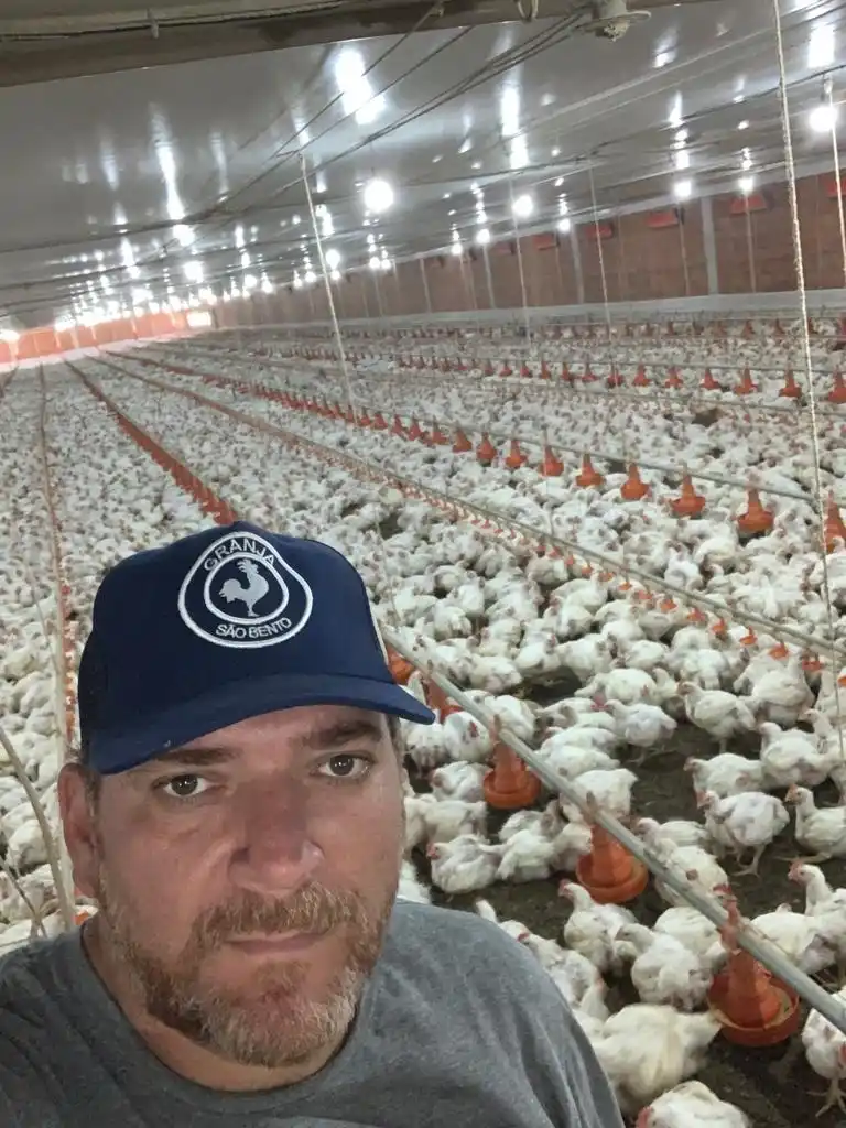 Renato Gaspar Martins investe em energia solar na granja (Divulgação)