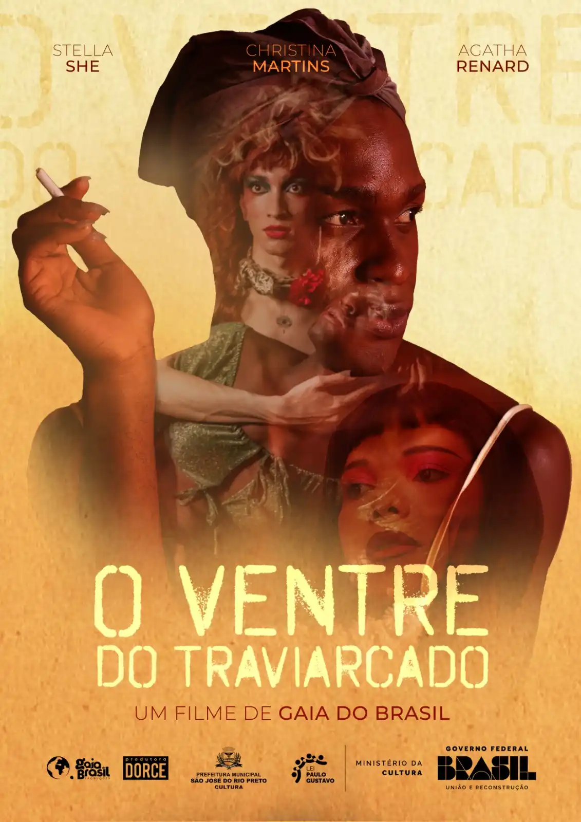 Cartaz do curta-metragem "O Ventre do Traviarcado" (Cartaz do curta-metragem "O Ventre do Traviarcado")