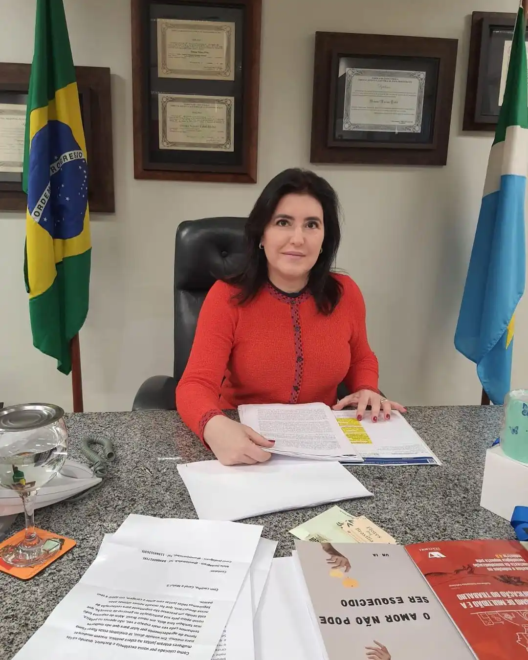 Senadora Simone Tebet (Reprodução/Instagram/@simonetebet)