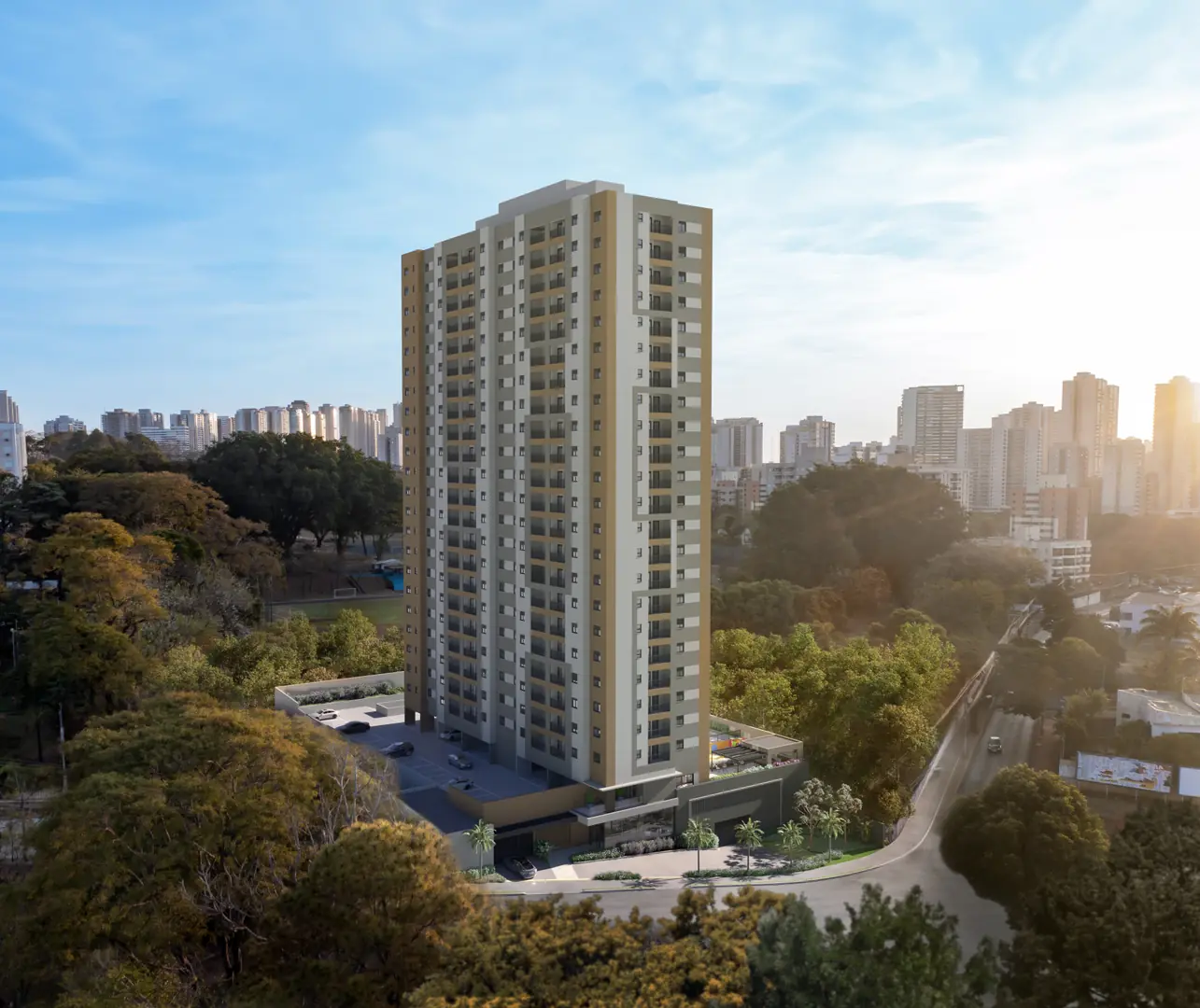 City Club Ribeirão, primeiro lançamento da Hugo Fabbri Incorporadora, em Ribeirão Preto (Divulgação)