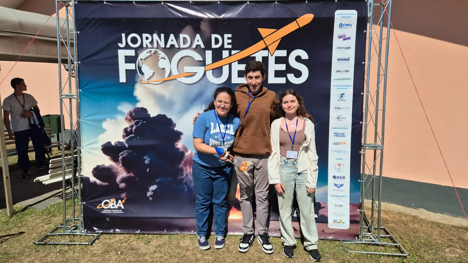 Alunos do Senac na 71º edição da Jornada de Foguetes (Divulgação)
